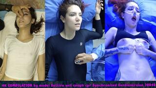HD COMPILATION by model Sattira wet cough cpr Synchronized Cardioversion 70046
