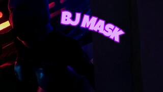 Back in her secret lair, BJ Mask gets lubed up and ready for her daily cum shot.