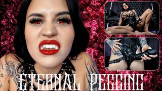 Eternal Pegging: Vampire Fantasy Strap On Femdom POV Ft Miss Roper - 4K