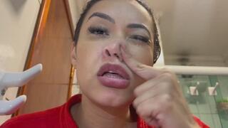 ASIAN GODDESS PLAY WITH HER NOSE PART 2 BY KIARA FULL HD