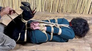 Simona get hogtied with her thigh high boots! XXL (4K)-3840x2160