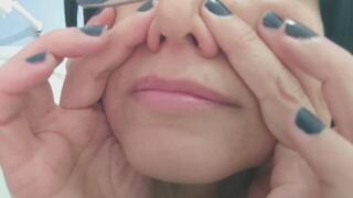 My nose ringing