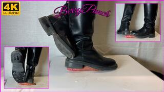 Dirty Boots Cock Crush - Cock Trampling - Cockbox - Full Weight CBT - Foot Fetish - Shoejob - 4K