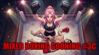 Mixed Boxing Gooning #3C: Knockout Goon for the Man-Beating Domme (Animated, Music)