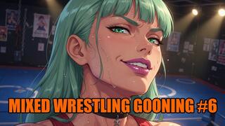 Mixed Wrestling Gooning #6: Queen's Crushing Mat Goon Trance