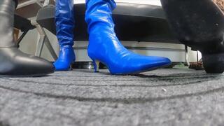 3 Giant Boots Dominating POV Overwhelming