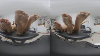 3DVR180 ERER LELEpov dirty feet flattened Jamie