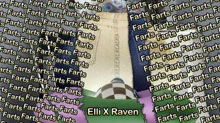 Bubbly Farts from Elli's Jeans and Red Leggings - Elli X Raven