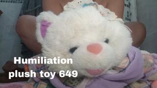 Humiliation plush toy 649