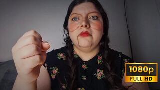 Doll Jerk off instruction and Cum Eating Instruction - Eye rolling