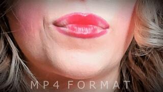Shiny Red Lipstick and Lip Licks (HD) MP4