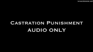 Castration Punishment AUDIO ONLY