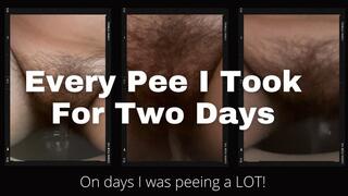 Two Days Of My Pee
