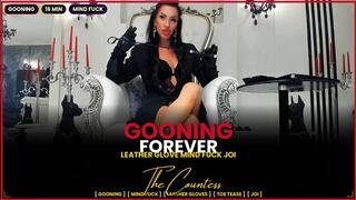 GOONING INSTRUCTIONS Leather Glove Toe Tease Mind Fuck The Countess
