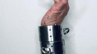 Heavy Steel Arm Armor: Extreme Metal Wrist Cuffs, Elbow Shackles & Restricted Writing (2 min)