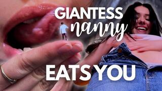 Giantess and the Tiny Snack