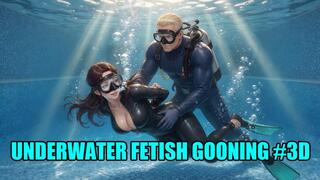 Underwater Fetish Gooning #3D: Surrender to the Aquatic Depths (Animated, Music, Text)