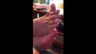 My 78 year old feet in April 2026