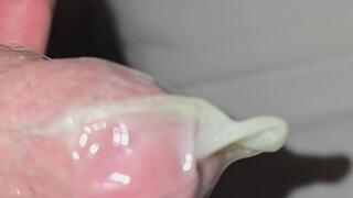 Just Fucked My Wife: Slow-Mo Loaded Condom & Alpha Cum Tease POV