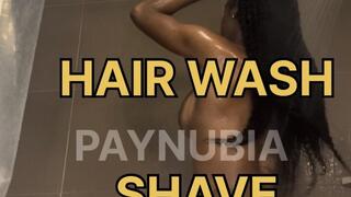 Naked Goddess Ritual: 30 Min of Wet Ebony Perfection — Hair, Body & Pussy Grooming