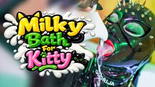 Milkky Bath For Kitty