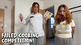 Failed Cooking Competition! Mocking, Gag Talk, Mouth Stuffing
