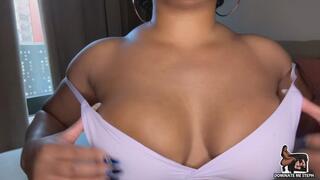 Eat your cum to my tit