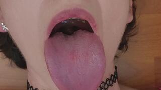 Long Tongue Yawning & Moaning