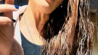 Sensual Skincare Smoking Session - Thick Smoke & Wet Tits