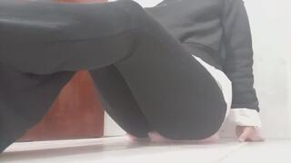 I jump on him and then I crush him