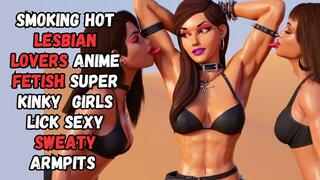filthy sexy lingerie lesbian lover muscled adventure girl armpit fetish pit obsessed girls lick sweaty armpits
