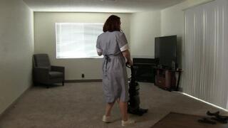 Housemaid Blackmailed to suck and fuck 3