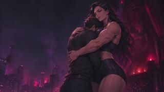 Squeezed in My Arms — Goddess Amelia Bearhug Female Strength
