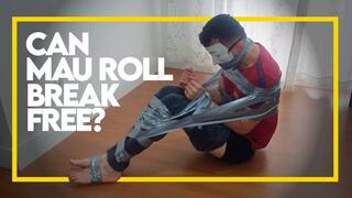How Long Can Mau Roll Break Free? (1080p) Gay Bondage - Gay Domination - Tape Bondage - Foot Fetish - Mask - BDSM