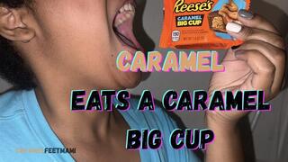 Caramel Eats A Caramel Big Cup
