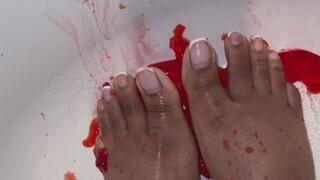 Strawberry jelly tease :)