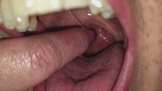 ASMR Super Close Up Mouth & Uvula Play | Angyourdirtycanadian