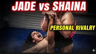Jade vs Shaina: Personal Rivalry Erupts in Brutal Pro-Style Wrestling Match with Dirty Tactics