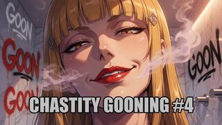 Chastity Gooning #4: Locked in Latex Trance