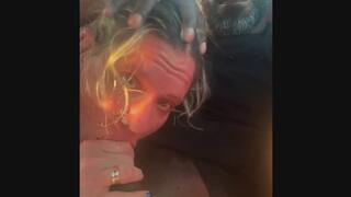 What's better than being a passenger princess?? Giving backseat blowjobs...that's what!