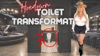 Hoedown toilet transformation