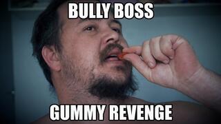 Bully Boss Turned Into Gummy Bear - Big Daddy Eats Him Alive for Sweet Revenge