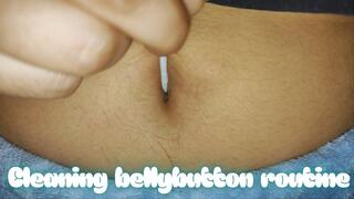 Cleaning bellybutton of the week
