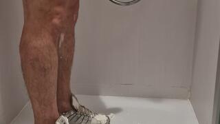 Worn Nike Shox Masturbating