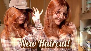 New Haircut Worship! From Cap Girl to Hair Goddess