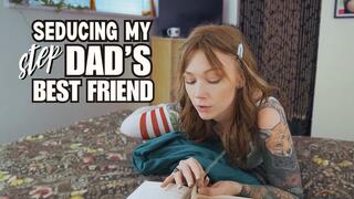 Seducing my Step-Dad’s best friend - TABOO POV ROLEPLAYING AND BLACKMAIL FANTASY with DIRTY TALK and STEP-DAUGHTER ROLE PLAY - HOUSE SITTING GONE WRONG with SURPRISE ENDING light cum eating instructions