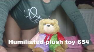 Humiliated plush toy 654