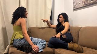 Hot Latina Stepsisters Fart Battle in Tight Jeans - Smelly Ass Gas Exchange