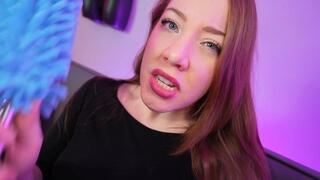 Dusting My Libido Away! Voyeur Pantyhose Masturbation ER00182 4K