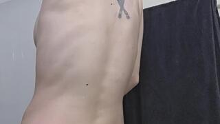 lotioning my body